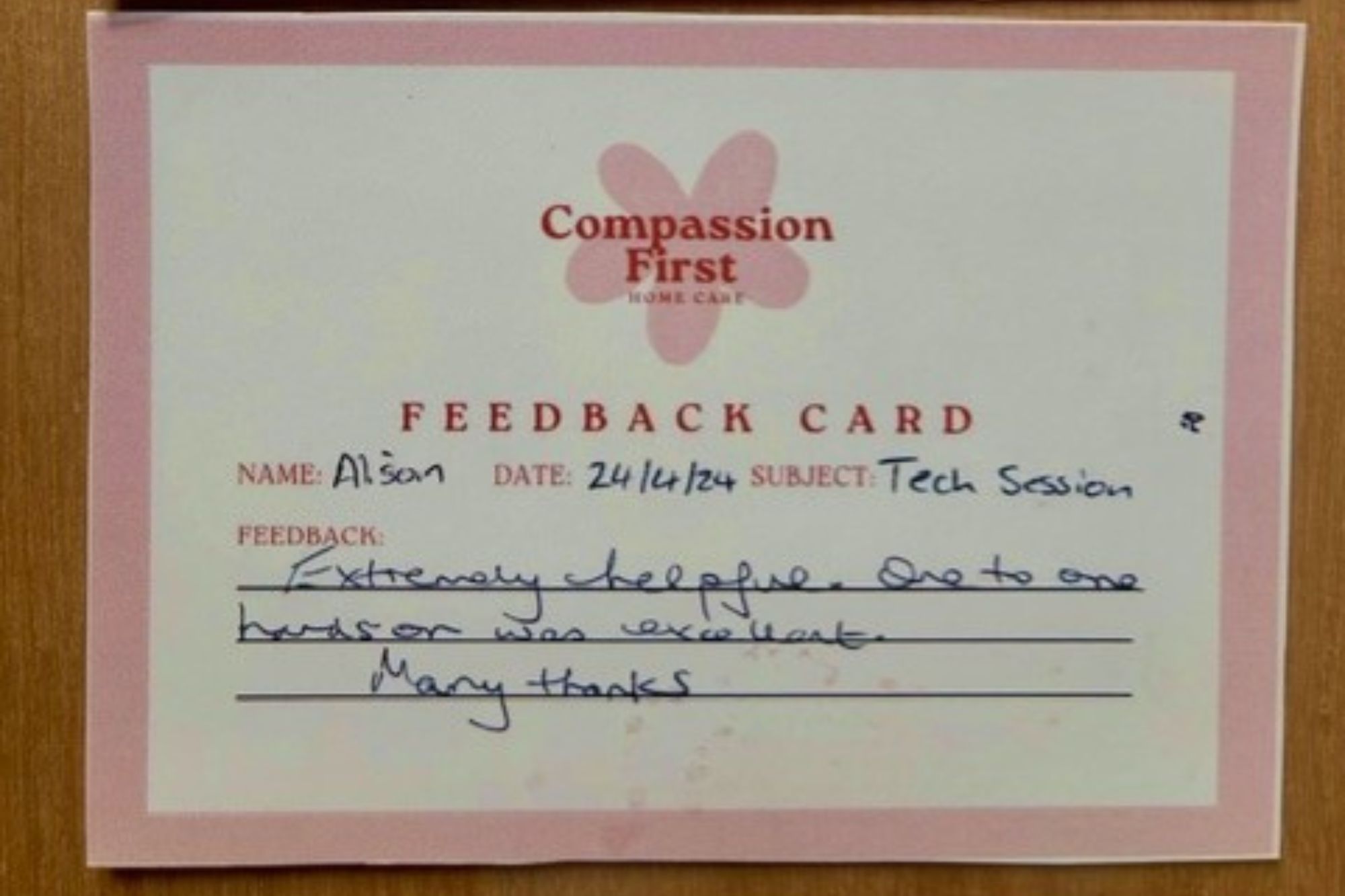 Compassion First - Tech Session